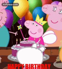 Happy Birthday.Gif GIF - Happy Birthday Aishwarya Piggy Birthday GIFs