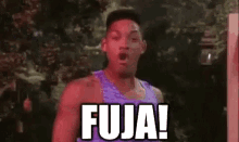 Fuja / Will Smith / Grito / Corra / GIF - Will Smith Get Out Run GIFs