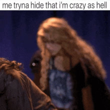 Quinn Fabray Me Tryna Hide That Im Crazy As Hell GIF - Quinn Fabray Me Tryna Hide That Im Crazy As Hell Tanasbian GIFs