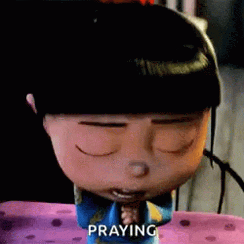 Agnes Pray GIF - Agnes Pray Cute - Discover & Share GIFs