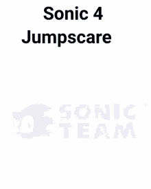 Sonic Sonic Jumpscare GIF