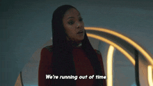 We'Re Running Out Of Time Captain Michael Burnham GIF - We'Re Running Out Of Time Captain Michael Burnham Star Trek Discovery GIFs