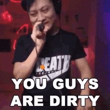 You Guys Are Dirty Stanley Li GIF - You Guys Are Dirty Stanley Li Dj Ravine GIFs