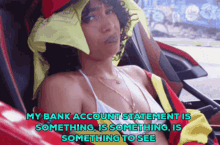 money princess nokia music video bank account statement something to see