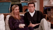 The One Where Chandler Crossesthe Line Friends GIF - The One Where Chandler Crossesthe Line Friends Agreeing GIFs