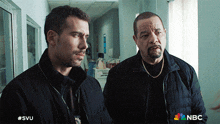 Looking At Each Other Sergeant Odafin Tutuola GIF - Looking At Each Other Sergeant Odafin Tutuola Detective Joe Velasco GIFs