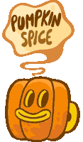Pumpkin Pumpkin Spice Sticker - Pumpkin Pumpkin Spice Spice Stickers