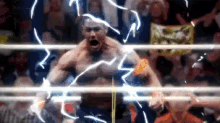 Truly A Gem For Your John Cena Meme Gif Collection GIF - Super Saiyan Wwe Wrestling GIFs