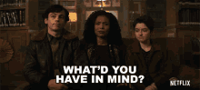 Whatd You Have In Mind Rosalind Walker GIF - Whatd You Have In Mind Rosalind Walker Harvey Kinkle GIFs