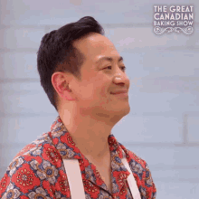 Smiling Vincent GIF - Smiling Vincent The Great Canadian Baking Show GIFs