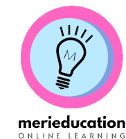 Merieducation Online Learning Sticker - Merieducation Online Learning Logo Stickers