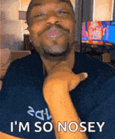 Nosy Nosey GIF - Nosy Nosey Jamesparkeriii GIFs