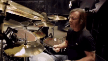 Phil Rudd Drummer GIF - Phil Rudd Drummer Acdc GIFs