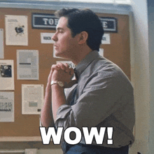 Wow Orson GIF - Wow Orson Grease Rise Of The Pink Ladies GIFs