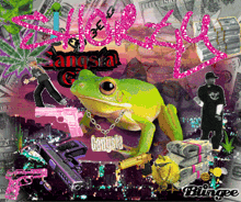 Shorty Gangsta GIF - Shorty Gangsta Gangsta Frog GIFs