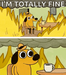 Fine This Is Fine GIF