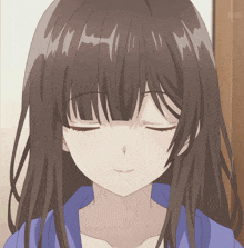 Anime Girl Brown Hair GIF - Anime Girl Brown Hair Cute GIFs