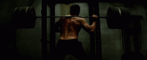 bruce wayne working out