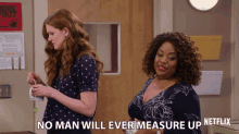 No Man W Ill Ever Measure Up No Man Will Be Able To Keep Up GIF - No Man W Ill Ever Measure Up No Man Will Be Able To Keep Up Sherri Shepherd GIFs