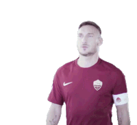 Walking Francesco Totti Sticker - Walking Francesco Totti Serious Face Stickers