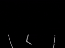a black and white drawing of a person 's face wearing glasses