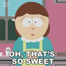 Oh Thats So Sweet Liane Cartman GIF - Oh Thats So Sweet Liane Cartman South Park GIFs