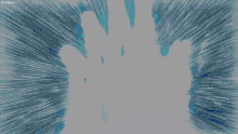 a blurry picture of a blue background with a few white lines