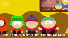 Oh Jesus Not This Thing Again South Park GIF - Oh Jesus Not This Thing Again South Park A Very Crappy Christmas GIFs