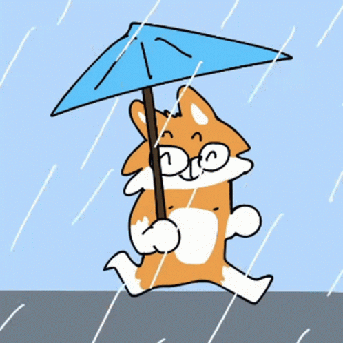 Дожди кэт. Umbrella gif.