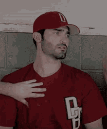 Tyler Hoechlin Baseball GIF - Tyler Hoechlin Baseball Groping GIFs