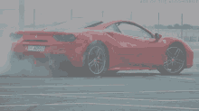 Ferrari Car GIF - Ferrari Car Smoke GIFs