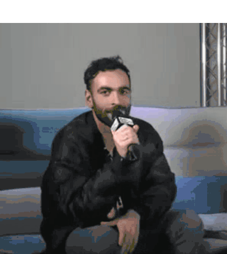 Marco Mengoni Interview Sticker - Marco Mengoni Interview Flying Kiss Stickers