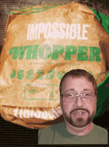 Impossible Whopper Burger GIF