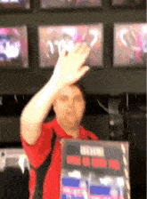 Man Covering Screen Man Covering Screen With Hand GIF