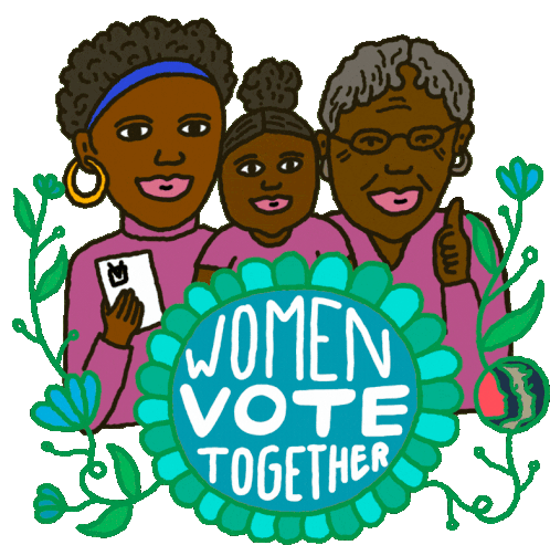 Women Vote Together Stick Together Sticker - Women Vote Together Vote Together Stick Together Stickers
