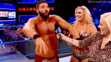 Bobby Roode Yes GIF - Bobby Roode Yes Charlotte Flair GIFs