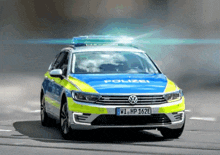Police-passat-animated-lights German GIF - Police-passat-animated-lights Police German GIFs