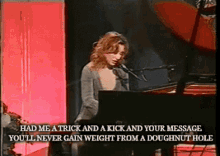 Tori Amos Doughnut GIF - Tori Amos Doughnut Doughnut Song GIFs
