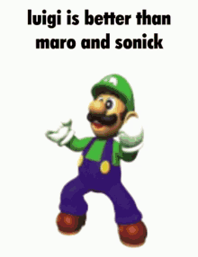 Luigi Sonic GIF
