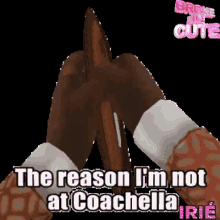 Im Broke Reason Im Not GIF - Im Broke Reason Im Not At Coachella GIFs