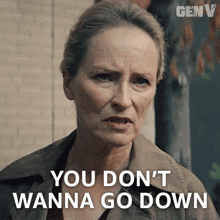 You Don'T Wanna Go Down That Path Grace Mallory GIF