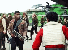 Star Wars The Force Awakens GIF - Star Wars The Force Awakens John Boyega GIFs