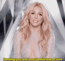 Britney Spears Sending Love GIF - Britney Spears Sending Love Family GIFs