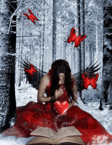 Red Angel GIF - Red Angel Heart GIFs
