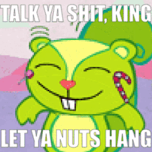 Htf Nutty GIF - Htf Nutty Talk Ya Shit King Let Ya Nuts Hang GIFs