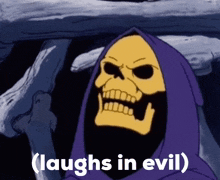 Skeletor Laughs In Evil Laughing Myah Myaah Dasmemeistgut GIF - Skeletor Laughs In Evil Laughing Myah Myaah Dasmemeistgut GIFs