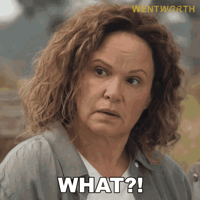 What Rita Connors GIF - What Rita Connors Wentworth - Discover