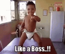 Baby Boss GIF - Baby Boss Dance GIFs