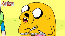 Happy Birthday Pal Jake The Dog GIF - Happy Birthday Pal Jake The Dog Adventure Time GIFs