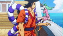 Oden And Toki One Piece GIF